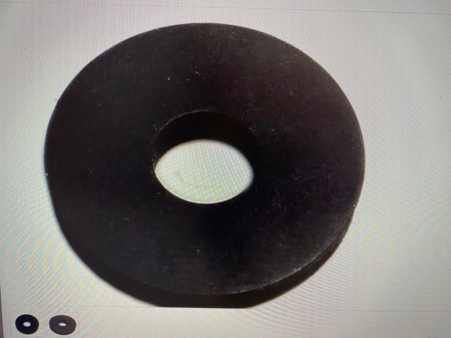 2CV rubberen ring voor de haken van de achterbank in de vloer