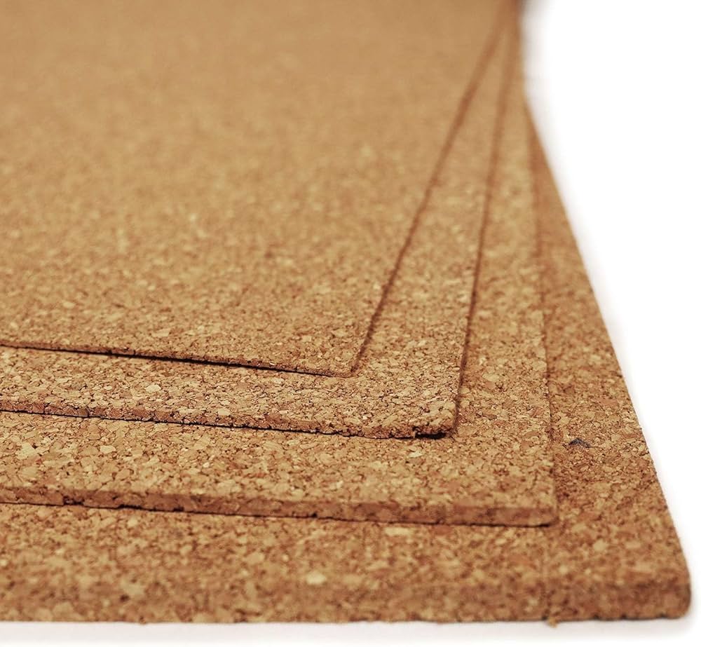 PAKKINGMATERIAAL KURK 1 MM 25X25CM