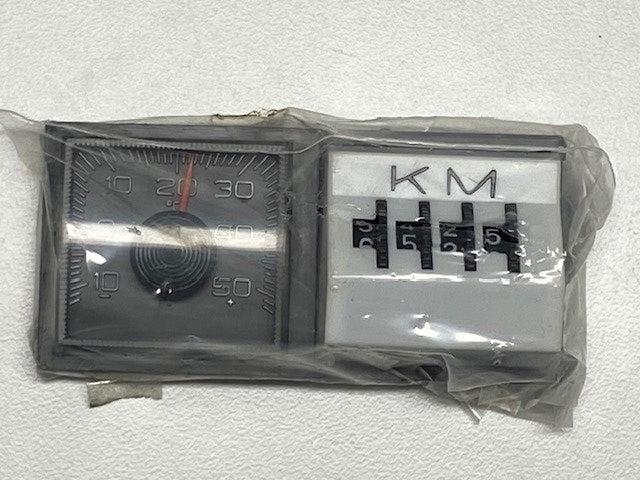 Totalisateur kilometrique / Dagteller wit / zwart