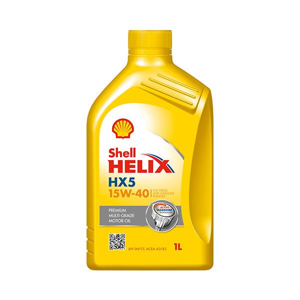 Shell Helix HX5 15W-40 5 liter.