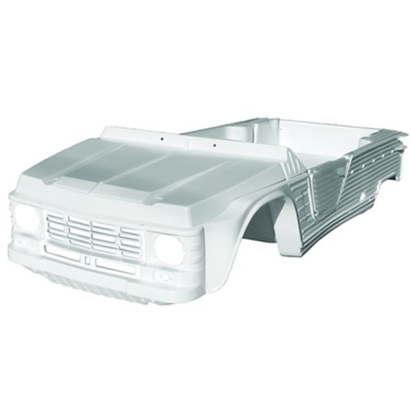 Nieuw model WITTE bodykit met oud Méhari model dashboard