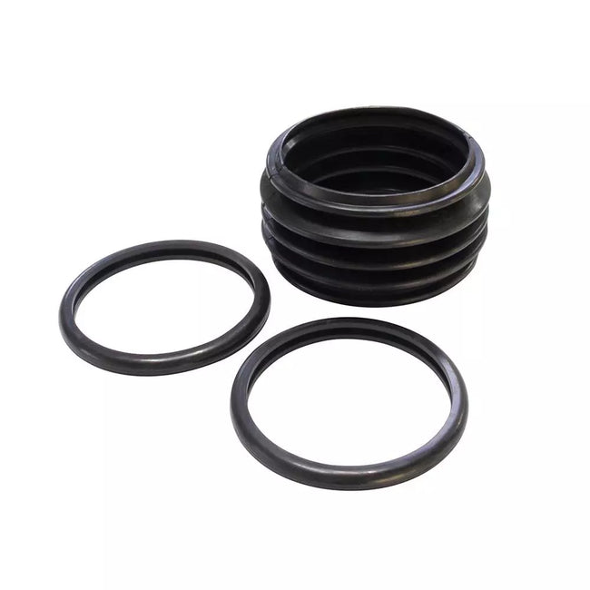 Dubbele kruiskop cardan balg (geleverd met 2 bevestigingsringen)