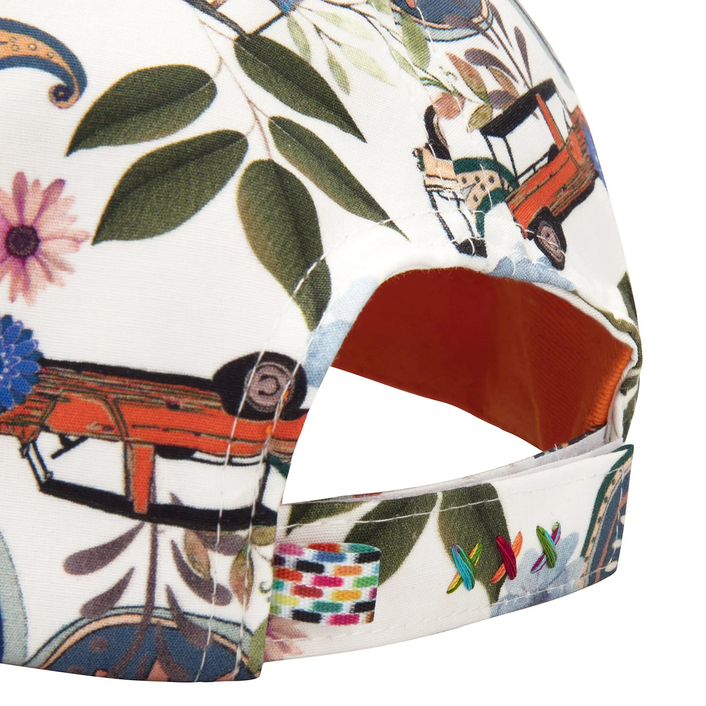Cap met Mehari print