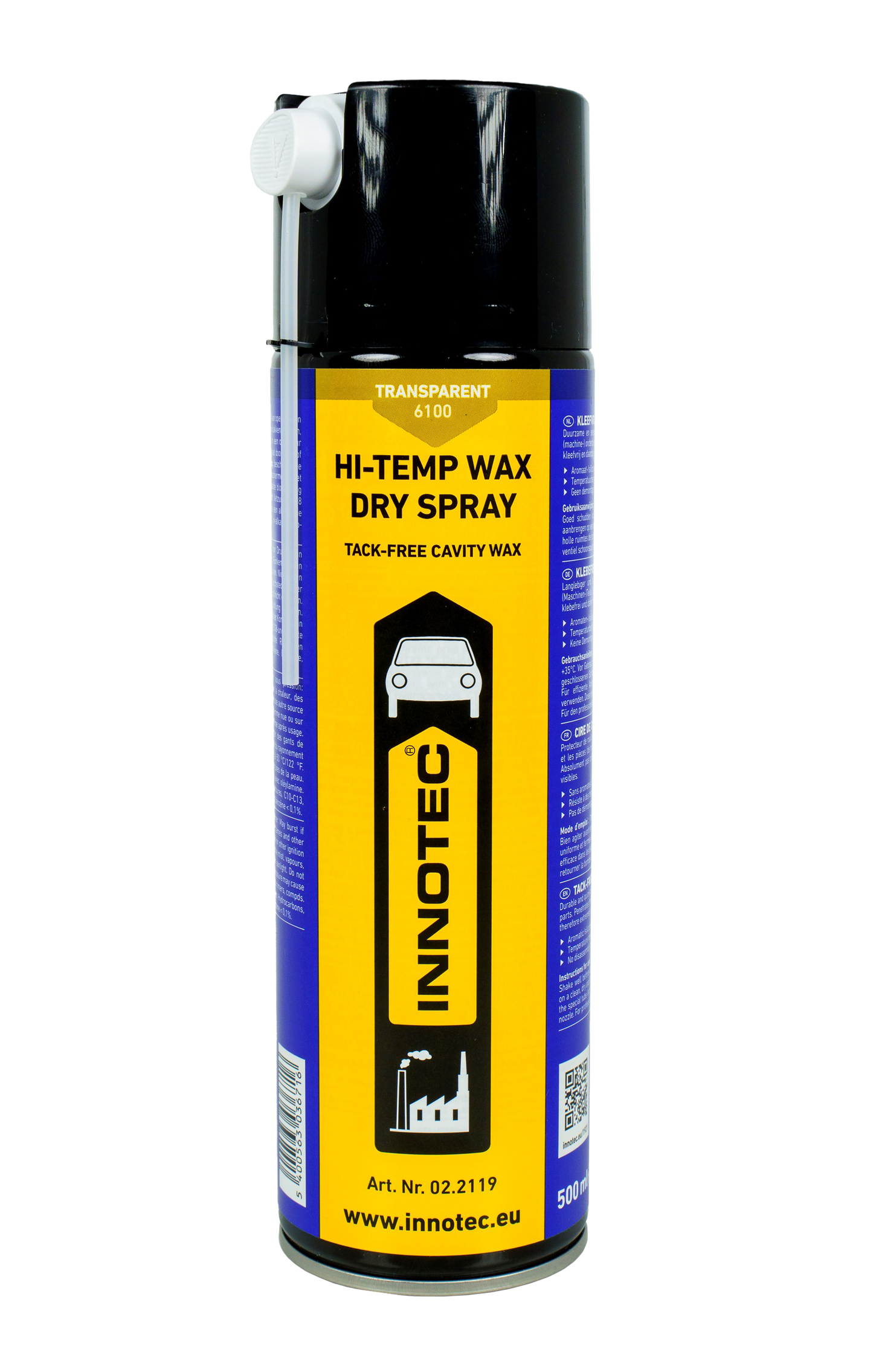 Innotec Dry Hi-Temp Wax spray transp.