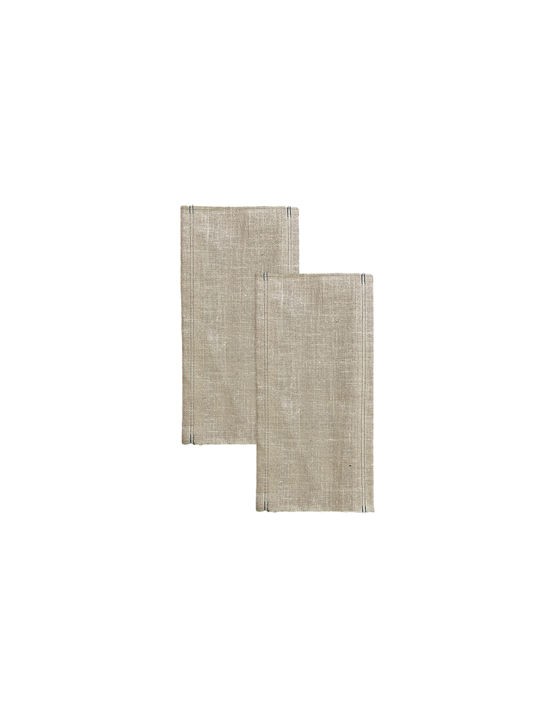 2 rugleuningen + rugleuning voor 1 losse voorstoel 2CV jute canvas