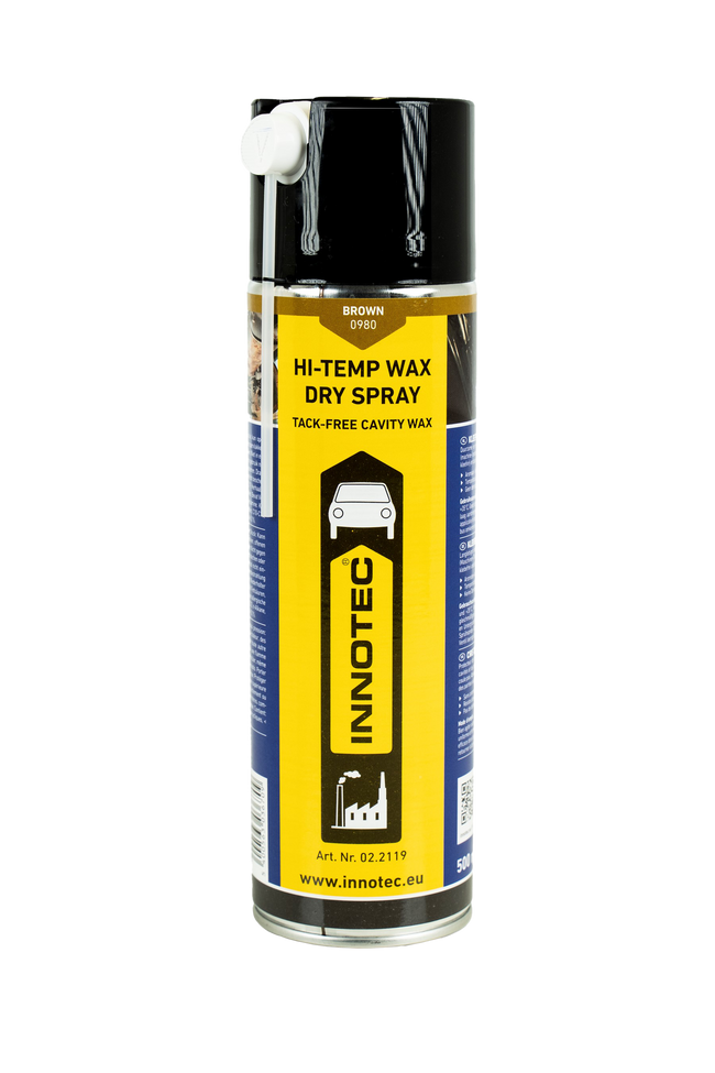 Innotec Hi-temp wax Dry Spray Bruin