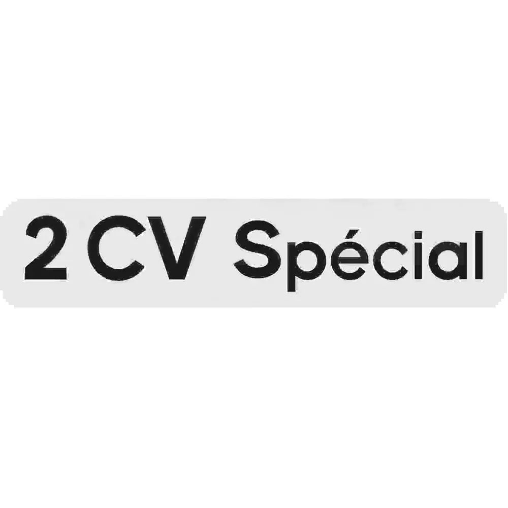 Sticker 2CV Spécial