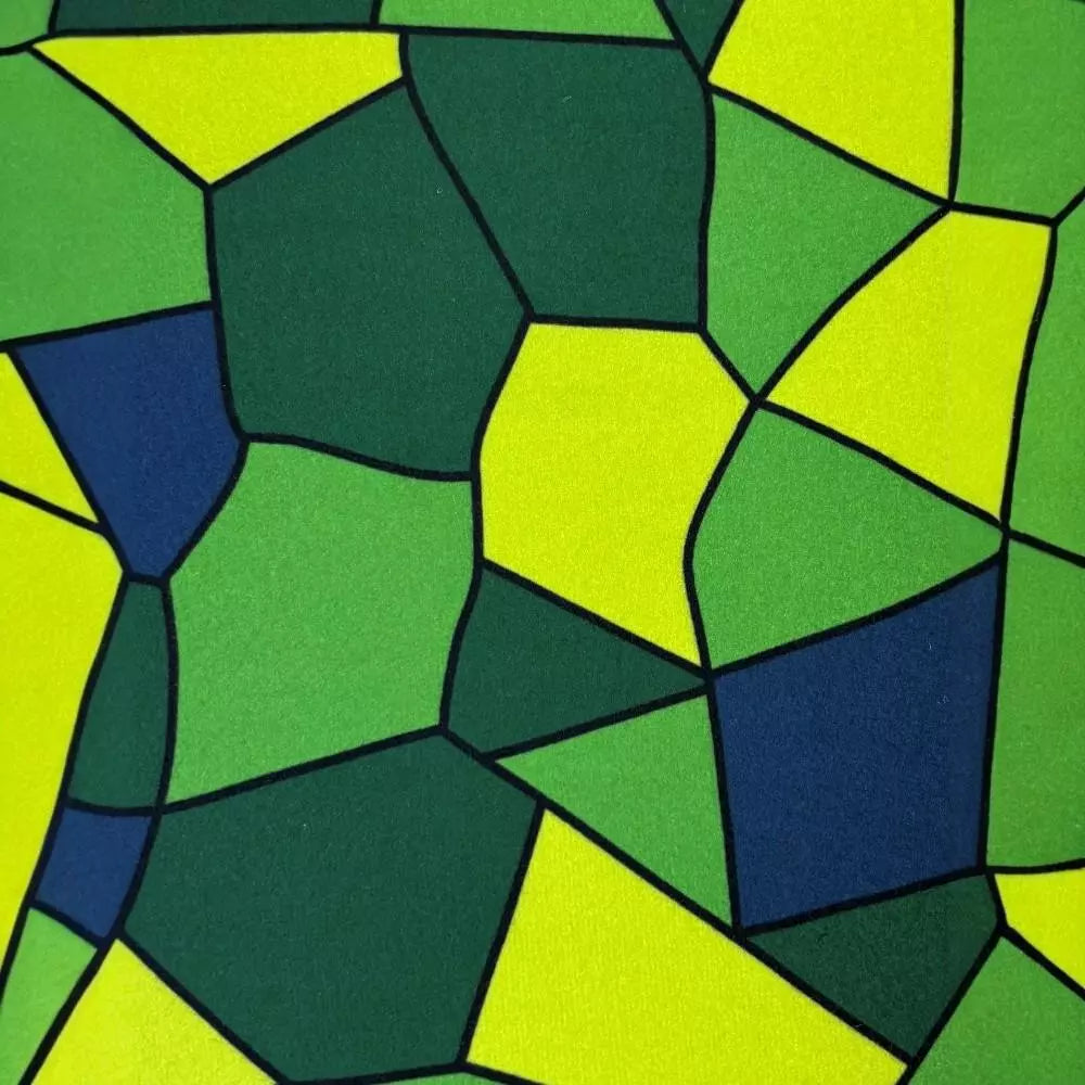 2CV set stoelhoezen met flappen (2 voor + 1 achter) - harlekijn