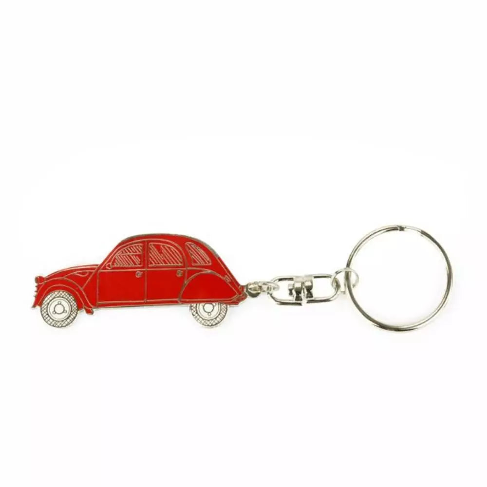 Sleutelhanger 2CV - ROOD
