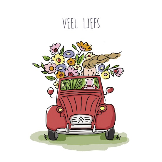 WENSKAART VEEL LIEFS