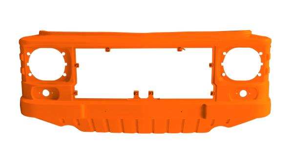 Oranje Kirchiz front-end, nieuw model voor Méhari