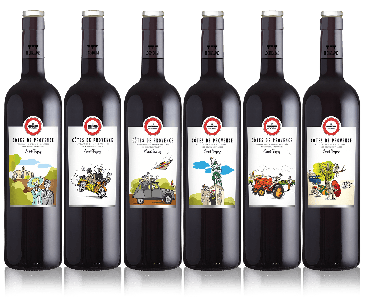 Gendarme vin rouge/ rode wijn.