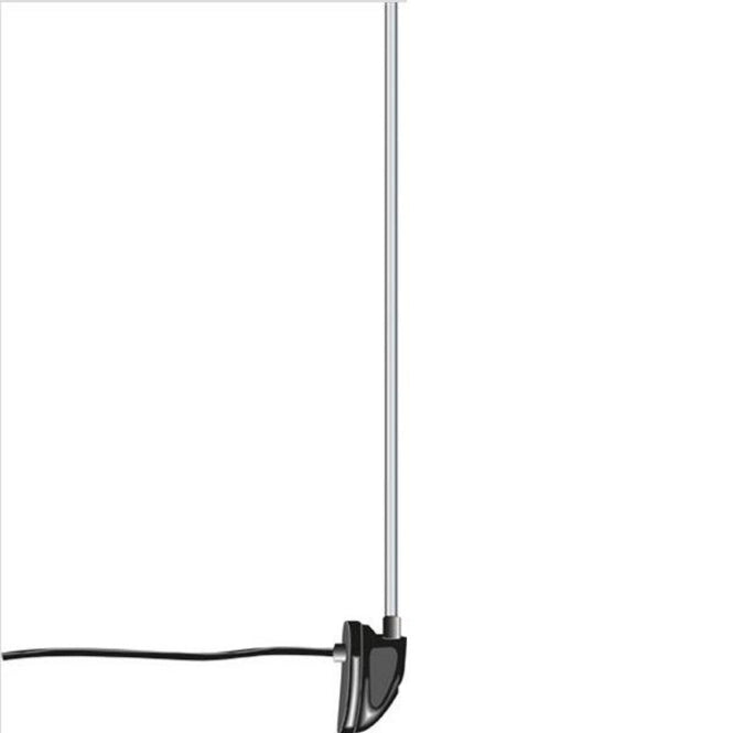 Opbouwantenne Carcoustic Raamstijl Universeel Chroom