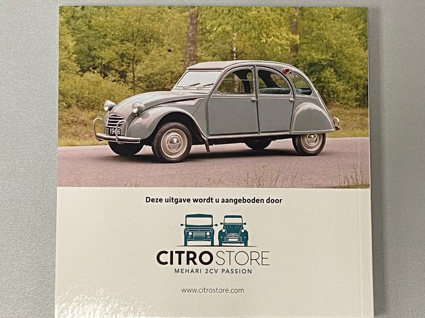 BOEKJE 75JAAR 2CV