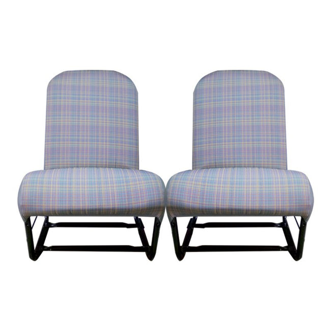 BEKLEDINGSKIT 2CV 2 VOORSTOELEN SYM. GRIS ECOSSAIS