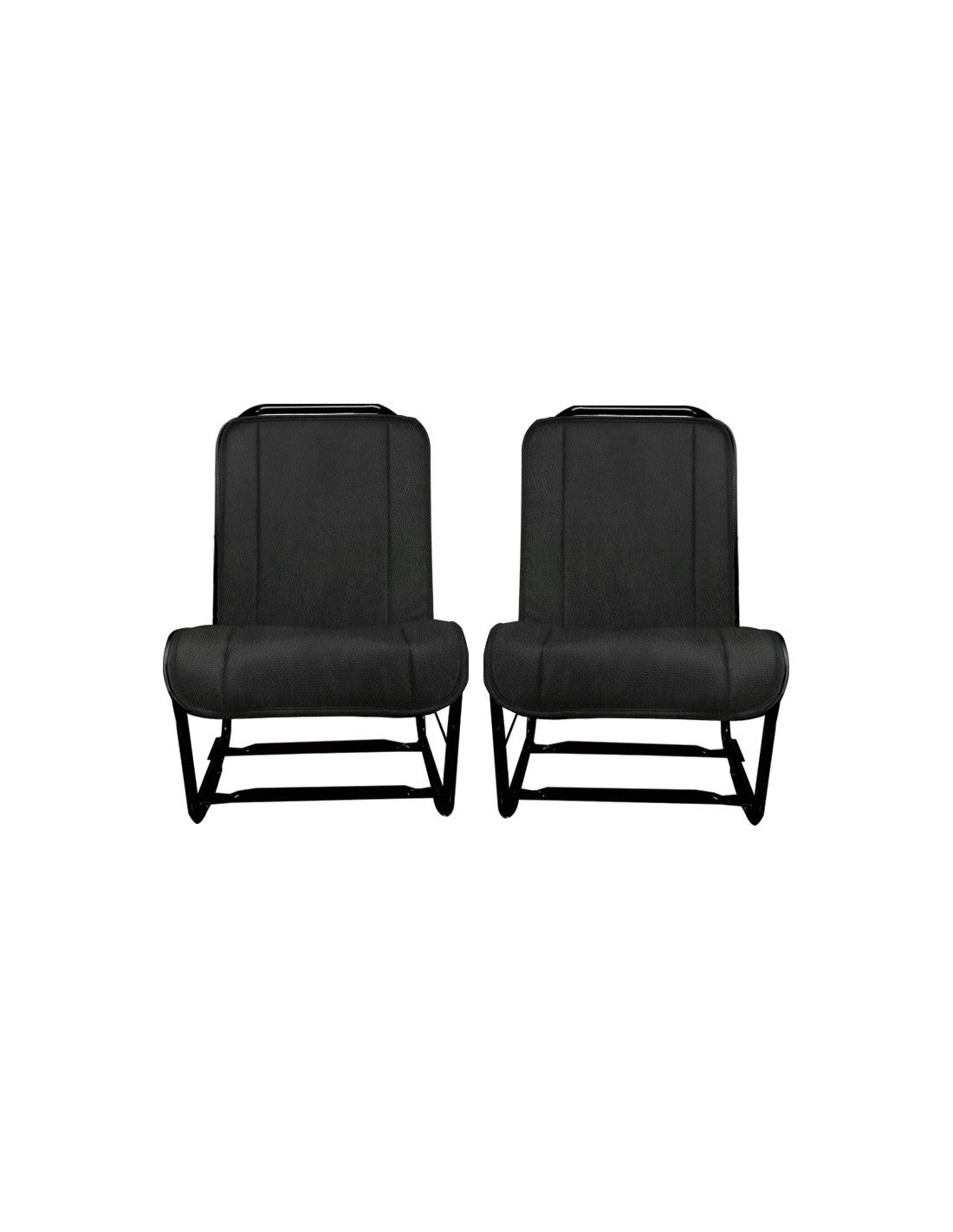 BEKLEDINGSSET D+G GLAD ZWART SKAI VAN AU. AZU. AK