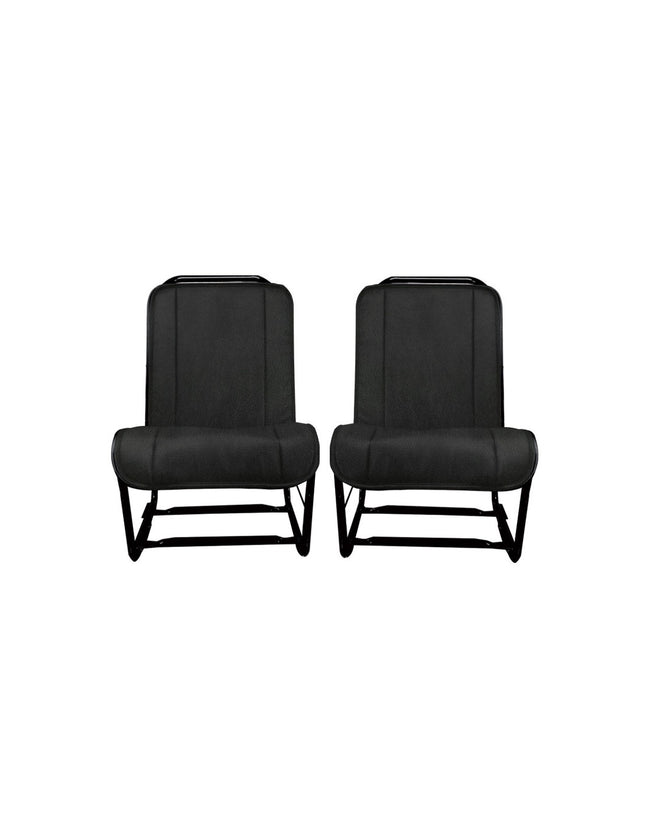 BEKLEDINGSSET D+G GLAD ZWART SKAI VAN AU. AZU. AK
