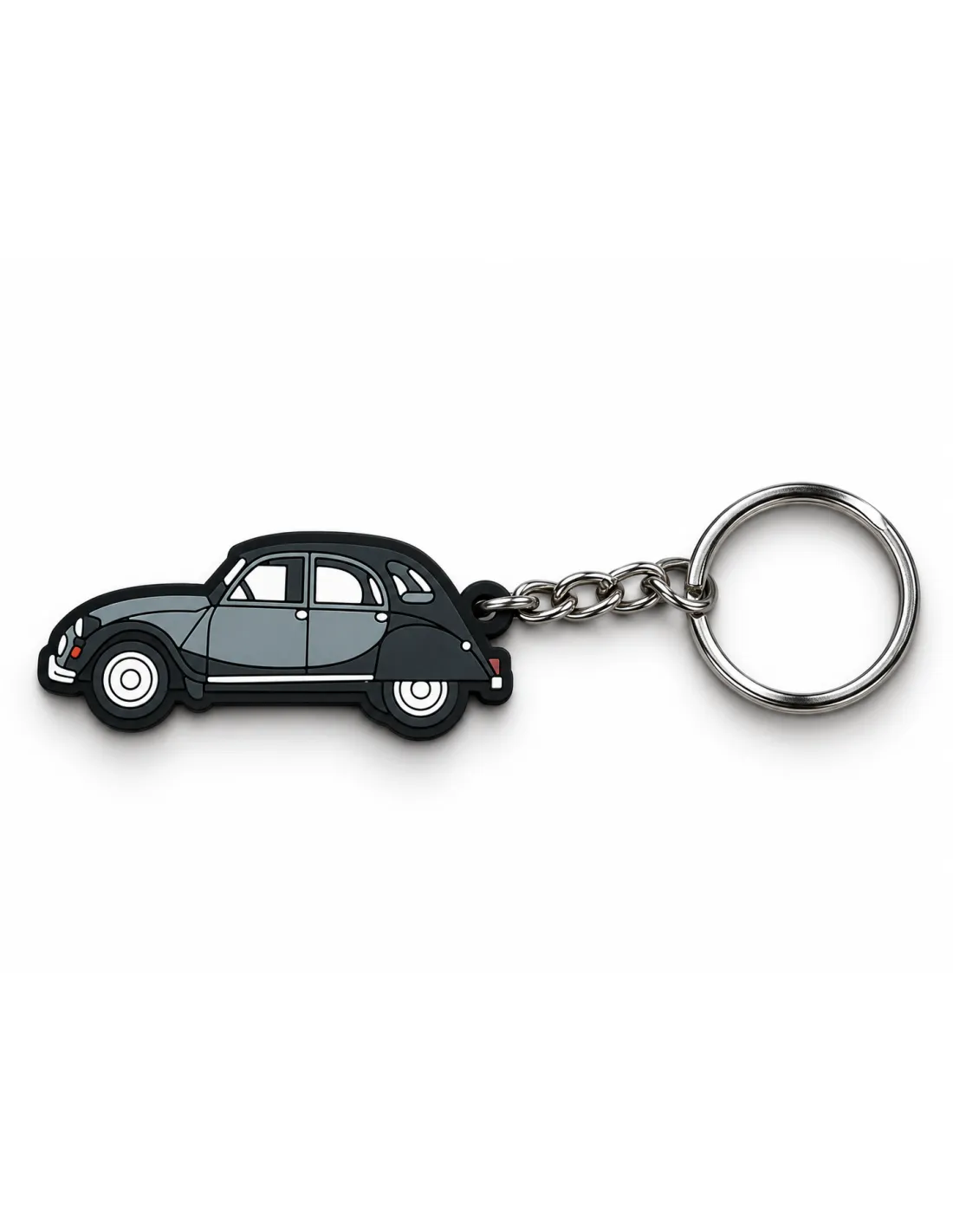 2CV SLEUTELHANGER CHARLESTON– NOCTURNE-GRIS EN CORMORAN-GRIS