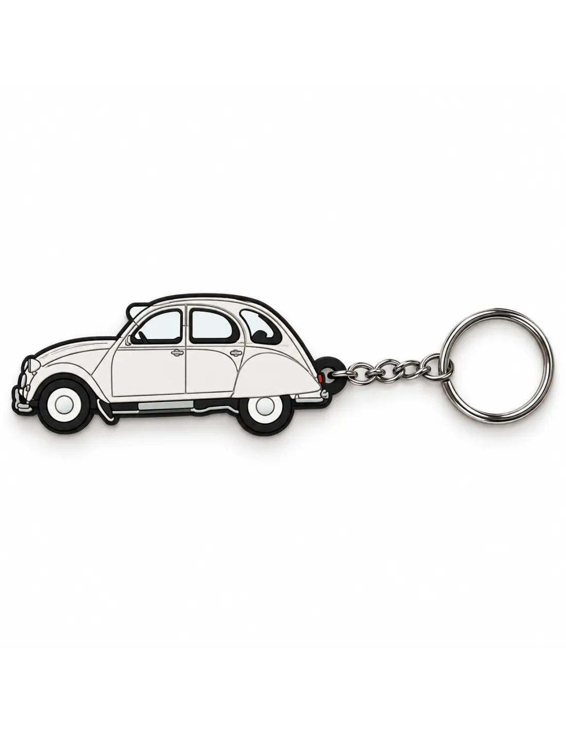 2CV SLEUTELHANGER  WIT
