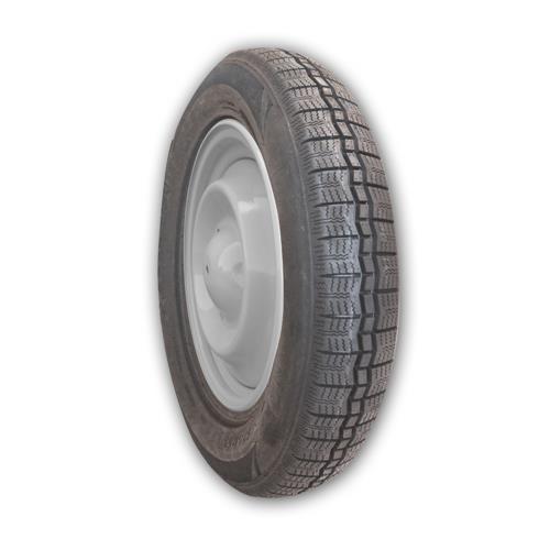 Grijs compleet wiel 125/15 2CVP