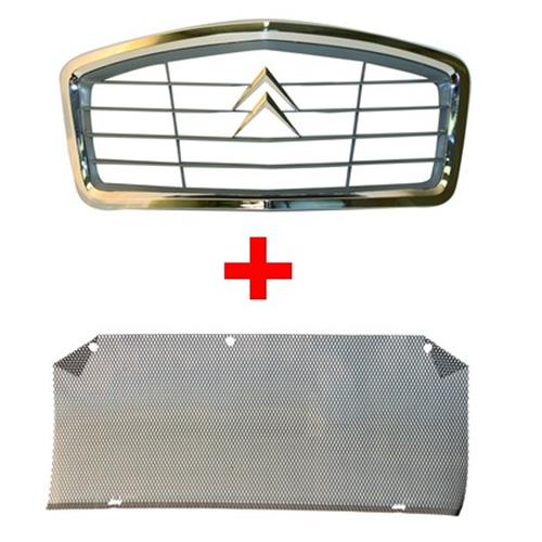 Nieuw model grille set - chromen rand + grille mesh