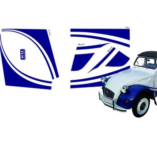 Lijmset voor Charleston (2CV Bleu Azur)