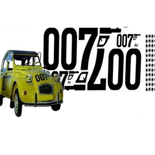 Lijmset voor 2CV James Bond "007"