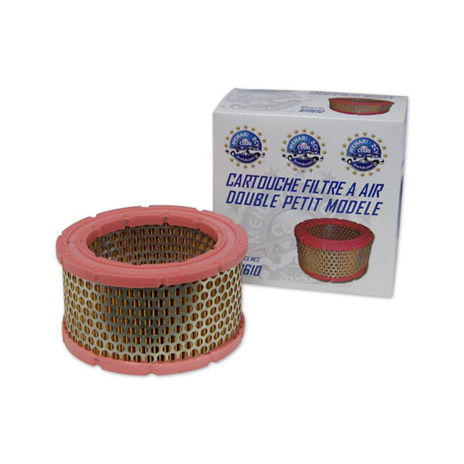 LUCHTFILTER À AIR DOUBLE PETIT MODÈLE (135X95X78MM)