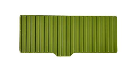 Groene Montana achterbankbekleding voor Méhari