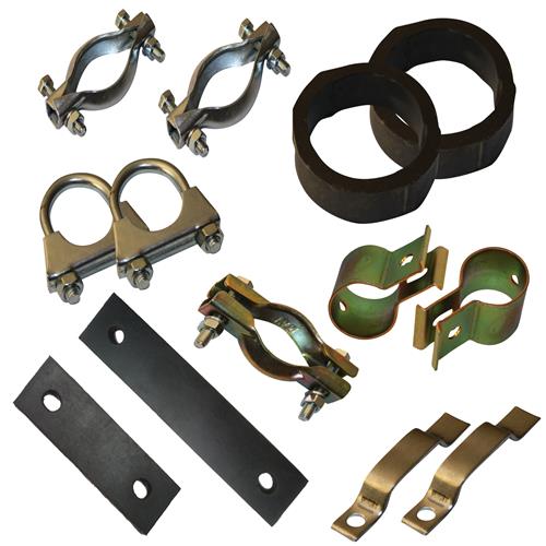 Gedeeltelijke uitlaatklemmen kit 2 voor 2CV