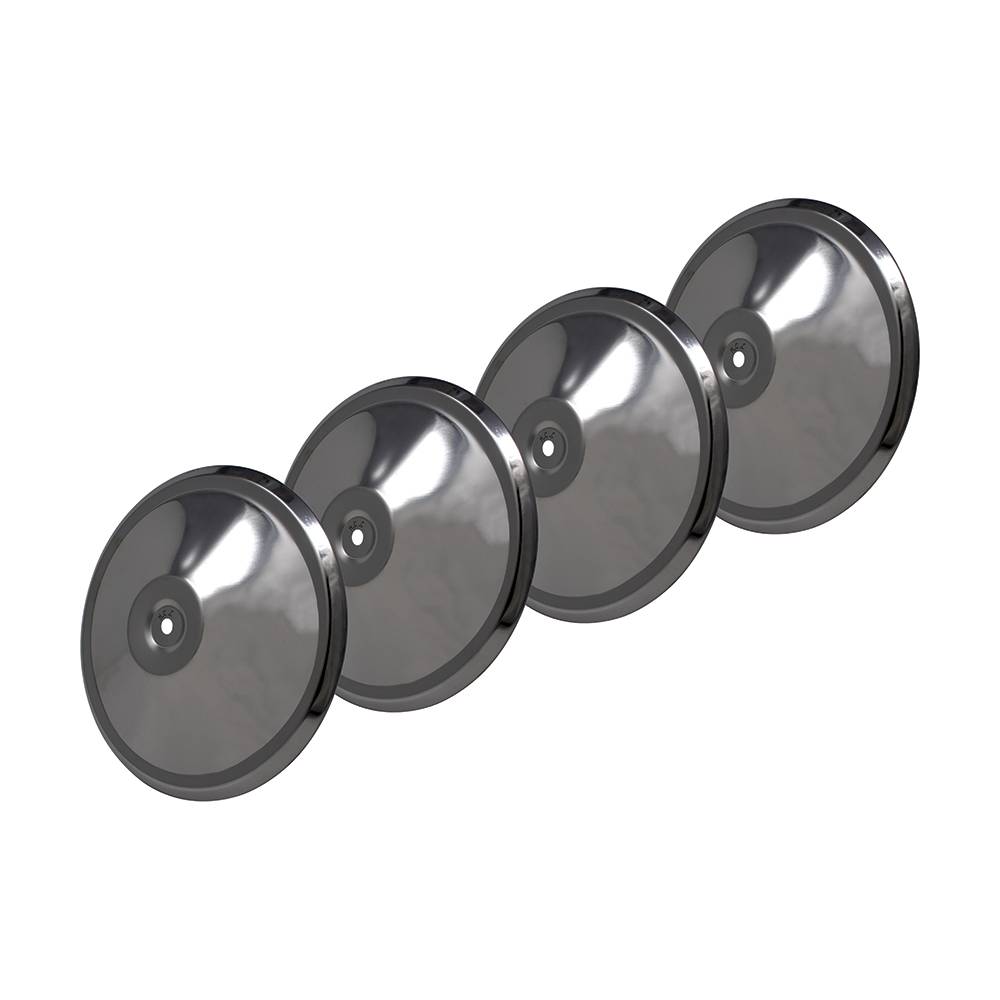Wieldeksel RVS per 4 2CV/MEHARI/DYANE/AMI