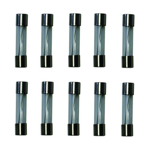 Lot van 10 zekeringen (5x10 Ampère, 5x15 Ampère)