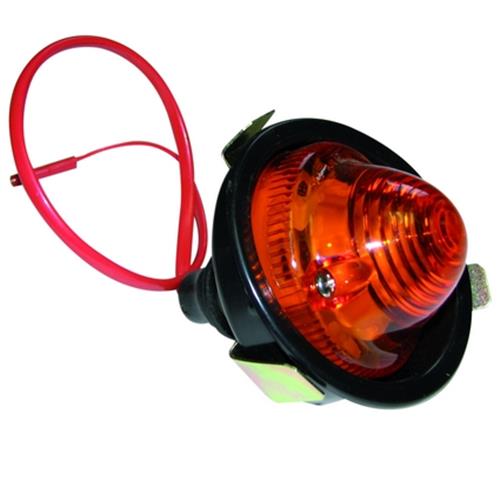 Knipperlicht rechtsvoor met zwarte kunststof steun voor 2CV