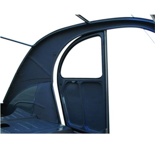 Set grijze stoffen zijpanelen voor 2CV voor 1970 (4 stuks)