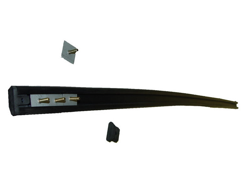 VOOR+ACHTERBUMPER RUBBER ZWART