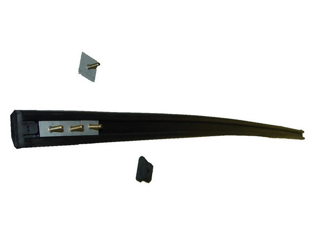 VOOR+ACHTERBUMPER RUBBER ZWART