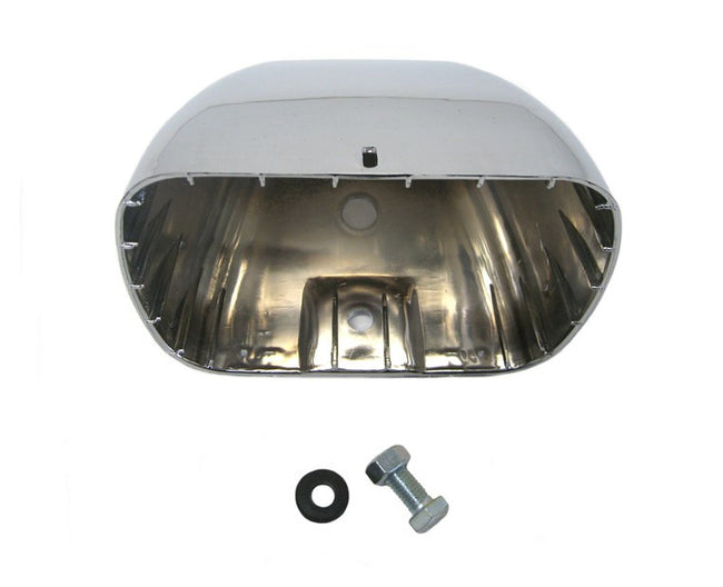 KOPLAMPHUIS VIERKANT CHROOM