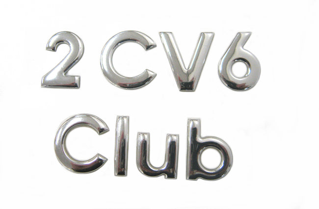 EMBLEEM 2CV6 CLUB