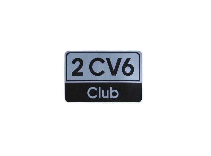 STICKER 2CV6 CLUB