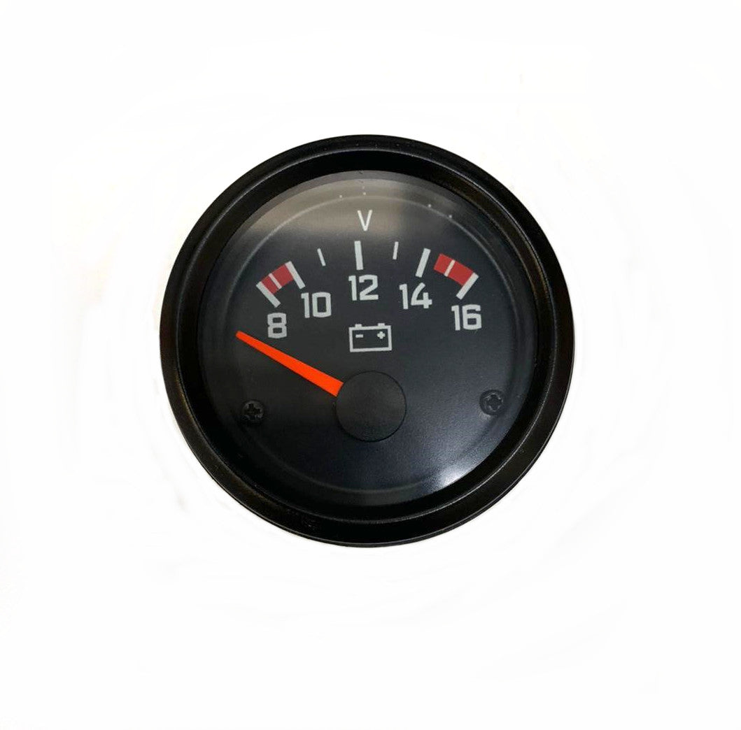 VOLTMETER ZWART/ZWART