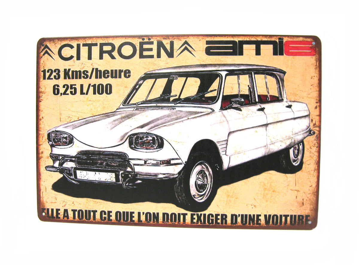 METAAL BORD CITROEN AMI6