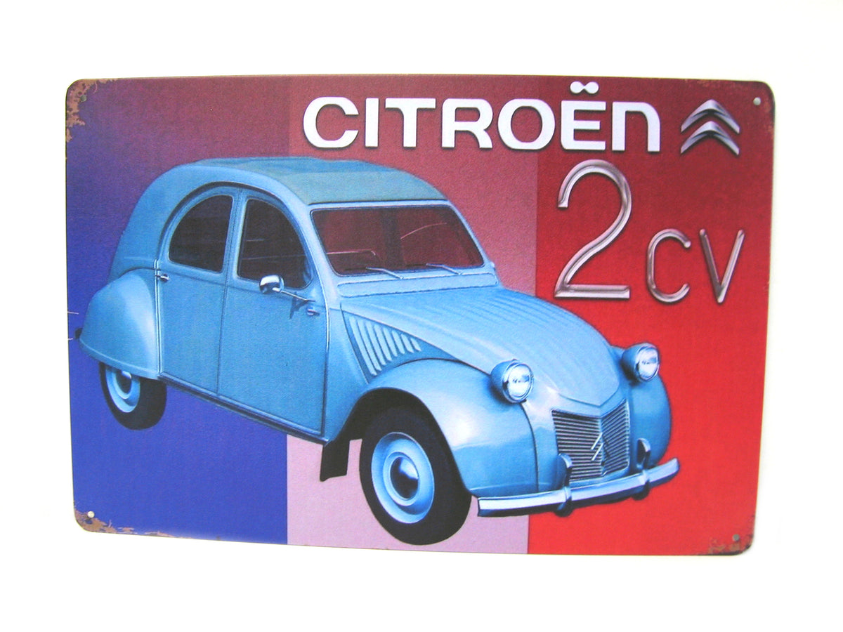 METAAL BORD CITROEN 2CV RIBBEL
