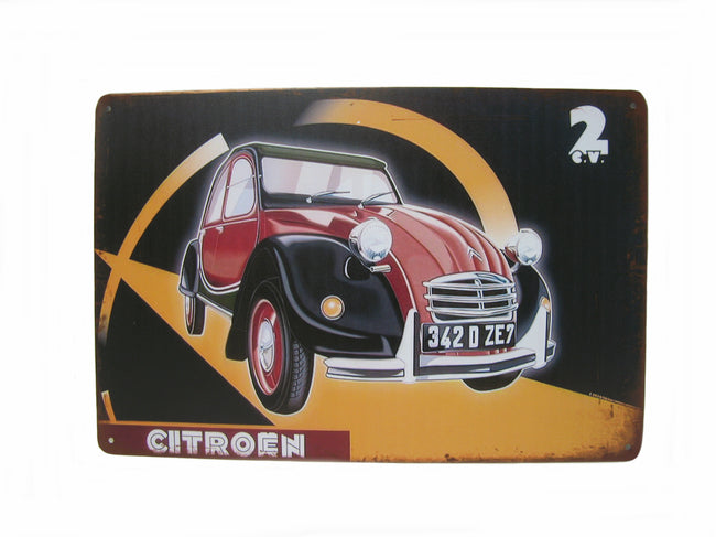 METAAL BORD CITROEN 2CV CHARLE