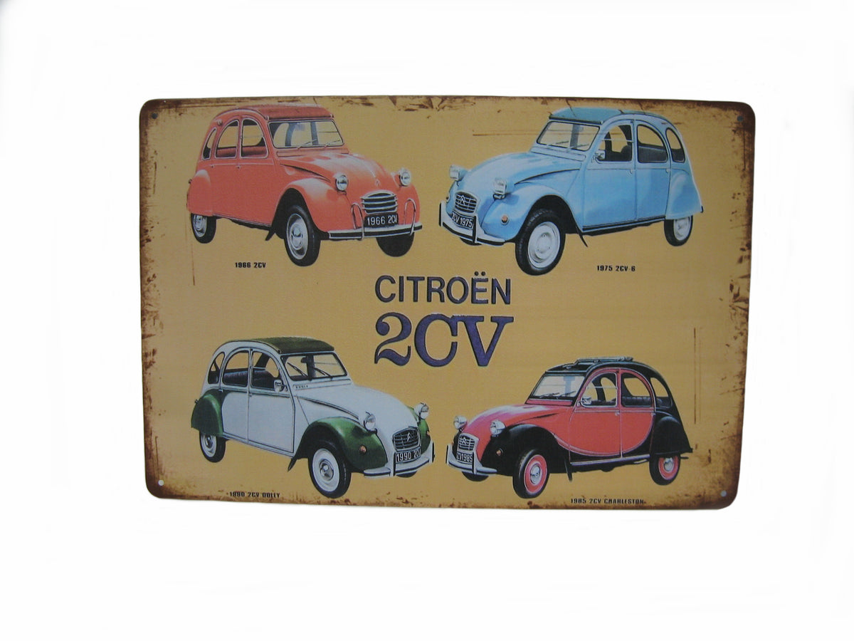 METAAL BORD CITROEN 2CV 4TYPES