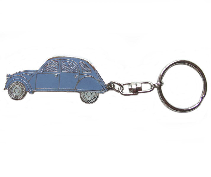 SLEUTELHANGER 2CV BLAUW