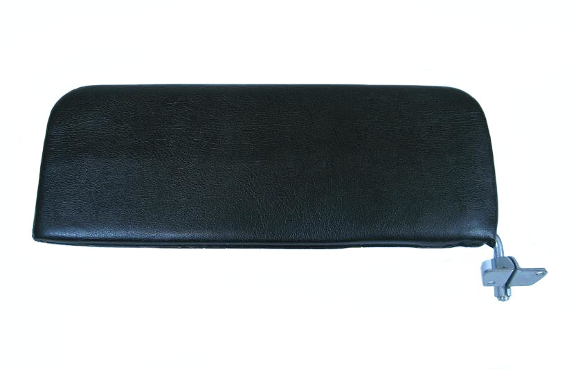 ZONNEKLEP LINKS ZWART + STEUN