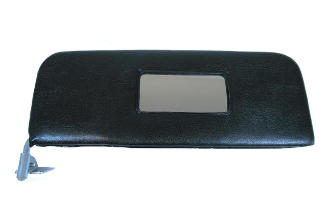 ZONNEKLEP RECHTS ZWART + STEUN