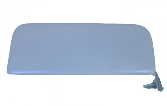 ZONNEKLEP LINKS GRIJS + STEUN