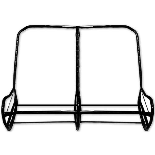 Zwart ACHTER zitbankframe voor 2cv vanaf 02/1970