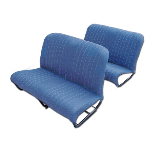 Set bekleding (voor- en achterbank) Skaï JEANS Zonder Flap